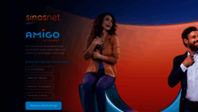 What Sinos.net website looked like in 2023 (2 years ago)