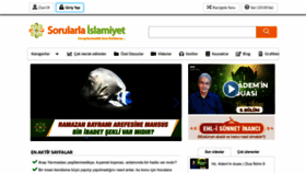 What Sorularlaislamiyet.com website looked like in 2023 (1 year ago)