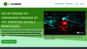 What Seodeverdade.pro website looked like in 2023 (1 year ago)