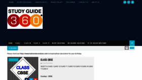 What Studyguide360.com website looked like in 2023 (2 years ago)