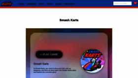 What Smash-karts.io website looked like in 2023 (1 year ago)