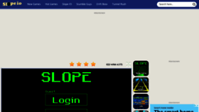 What Slopeio2.com website looked like in 2023 (1 year ago)