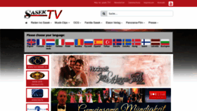 What Sasek.tv website looked like in 2023 (1 year ago)