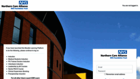 What Salfordlearning.nhs.uk website looked like in 2023 (2 years ago)