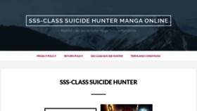 What Sss-hunter.com website looked like in 2023 (This year)