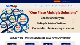 What Softlay.org website looked like in 2023 (3 years ago)