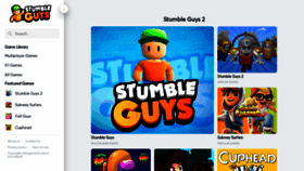 What Stumbleguys2.io website looked like in 2023 (This year)