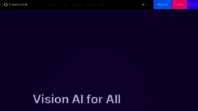 What Stradvision.com website looked like in 2023 (This year)