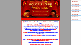 What Soicauvip1.com website looked like in 2023 (This year)