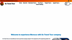 What Sotraveltour.com website looked like in 2023 (This year)