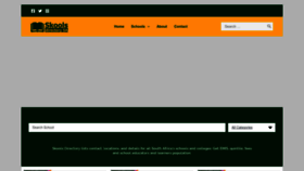 What Skools.co.za website looked like in 2023 (This year)