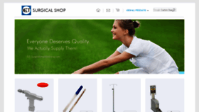 What Surgicalshop.com website looked like in 2023 (This year)