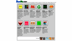 What Stunme.com website looked like in 2023 (This year)
