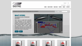 What Sistre-shipdesign-software.com website looked like in 2023 (1 year ago)