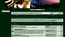 What Stockmarketcats.com website looked like in 2023 (This year)