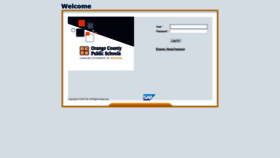 What Sapportal.ocps.net website looked like in 2023 (1 year ago)