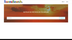 What Sunnasearch.fr website looked like in 2023 (This year)