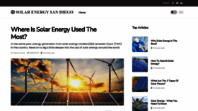 What Solarenergysandiego.com website looked like in 2023 (This year)