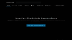 What Streamkiste.cool website looked like in 2023 (This year)