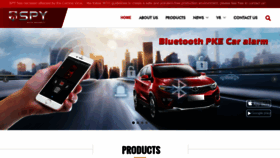 What Spycaralarm.com website looked like in 2023 (This year)
