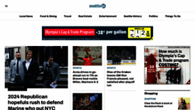 What Seattlepi.com website looked like in 2023 (This year)