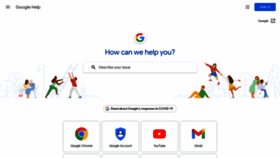 What Support.google.com website looked like in 2023 (This year)