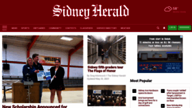 What Sidneyherald.com website looked like in 2023 (This year)