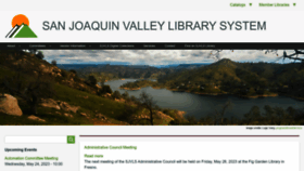 What Sjvls.org website looked like in 2023 (This year)