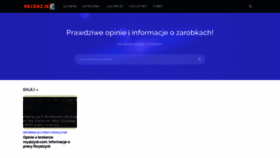 What Superpoczatek.pl website looked like in 2023 (This year)