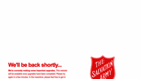 What Salvos.org.au website looked like in 2023 (This year)