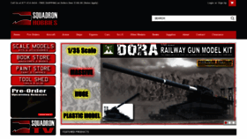 What Squadron.com website looked like in 2023 (This year)