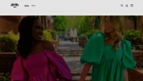 What Shopelliebelles.com website looked like in 2023 (This year)