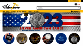 What Silvertowne.com website looked like in 2023 (This year)