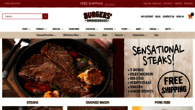 What Smokehouse.com website looked like in 2023 (This year)