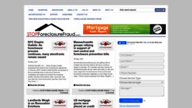 What Stopforeclosurefraud.com website looked like in 2023 (This year)
