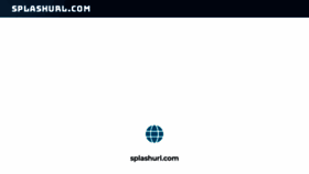 What Splashurl.com website looked like in 2023 (This year)