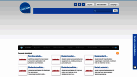 What Studenterguiden.dk website looked like in 2023 (This year)