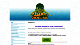 What Sammyszwemschool.nl website looked like in 2023 (This year)