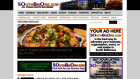 What Southbmore.com website looked like in 2023 (This year)