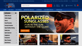 What Safetyglassesusa.com website looked like in 2023 (This year)