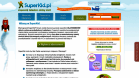 What Superkid.pl website looked like in 2023 (This year)