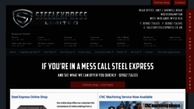 What Steelexpress.co.uk website looked like in 2023 (This year)