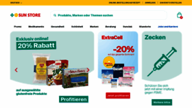 What Sunstore.ch website looked like in 2023 (This year)