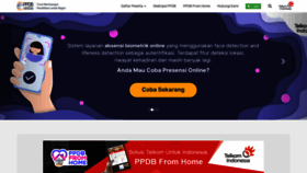 What Siap-ppdb.com website looked like in 2023 (This year)