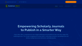 What Scialert.net website looked like in 2023 (2 years ago)