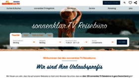 What Sonnenklartv-reisebuero.de website looked like in 2023 (This year)