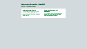 What Sconnect.schaeffler.com website looked like in 2023 (This year)