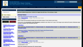 What Siakad.iainsalatiga.ac.id website looked like in 2023 (This year)