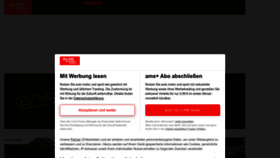 What Sportauto-online.de website looked like in 2023 (This year)