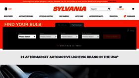 What Sylvania-automotive.com website looked like in 2023 (This year)